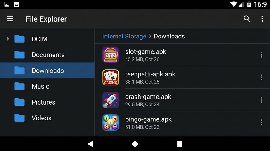 Main screen of y999 gameapk page for PK players - dark mode and accessibility options